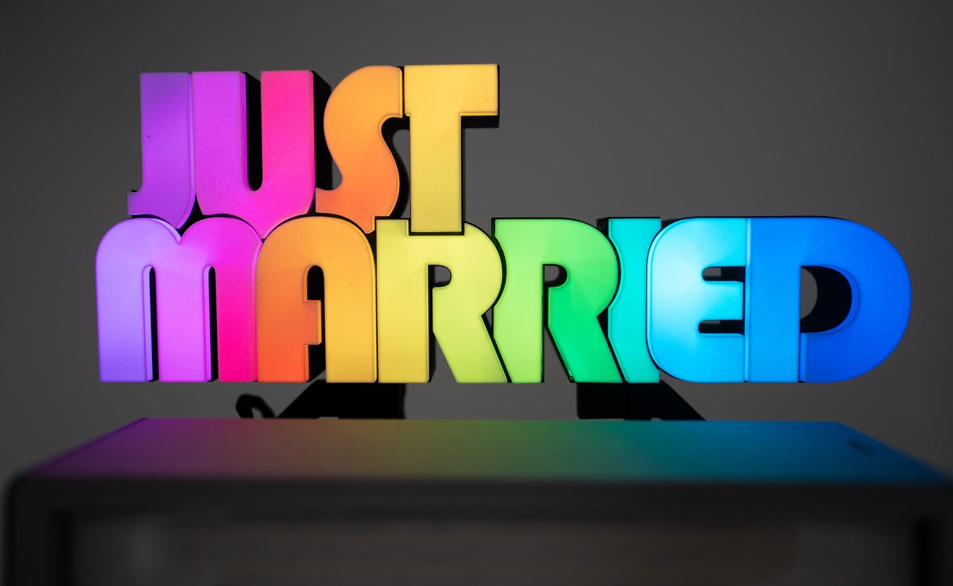 Just Married RGB LED